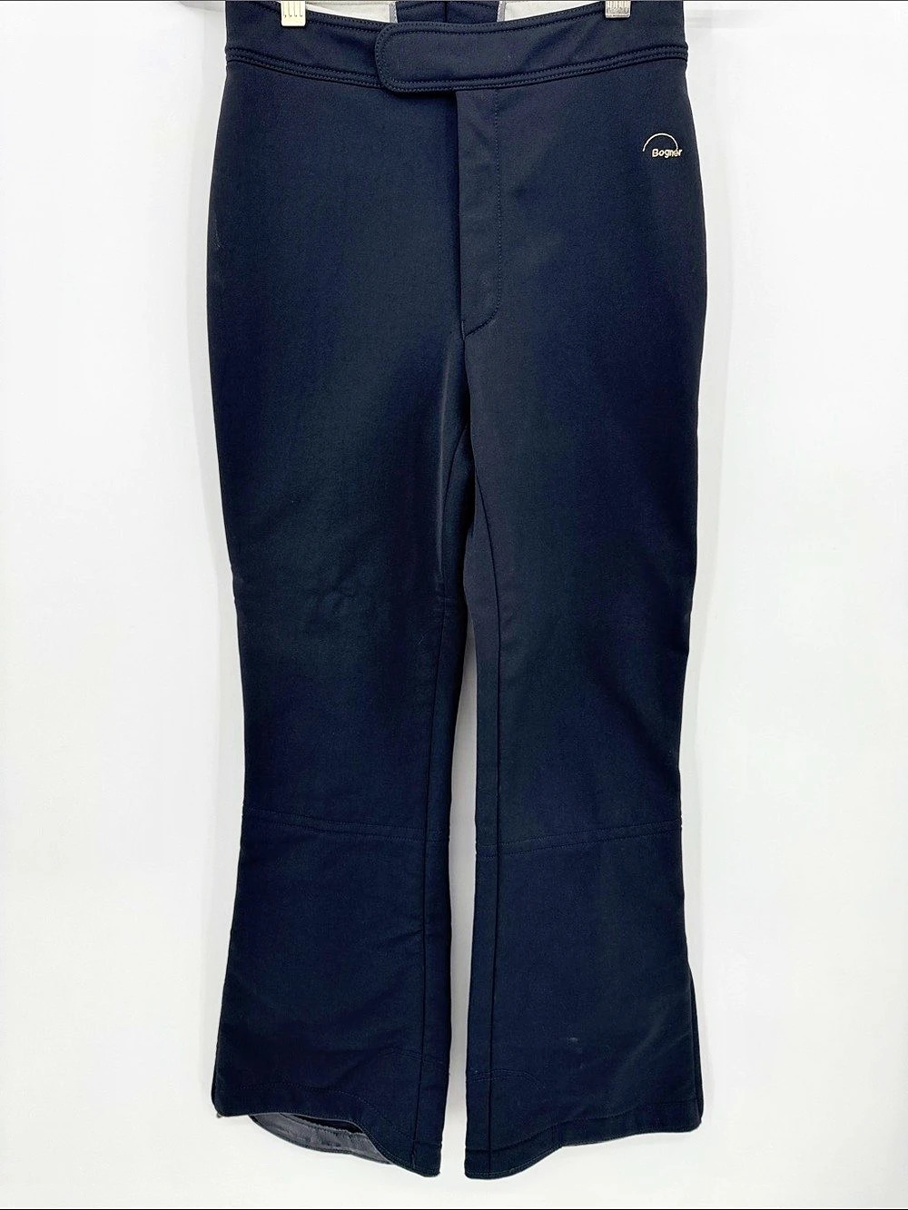 Bogner Vintage 90s Black High Rise Ski Snow Apres Ski Gaper Day Stirrups Pants